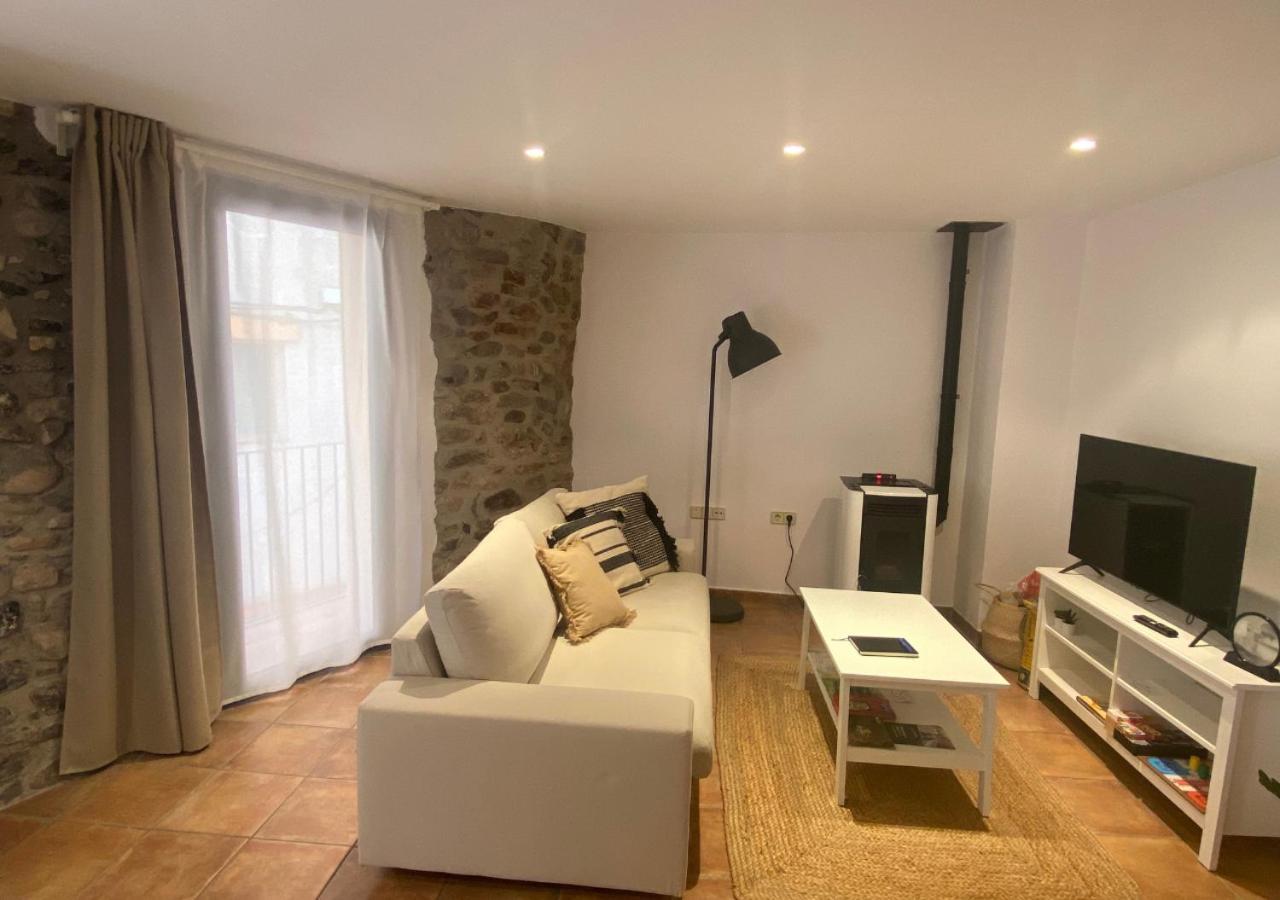 Apartamento Con Encanto En El Pirineo La Pobla de Lillet Buitenkant foto
