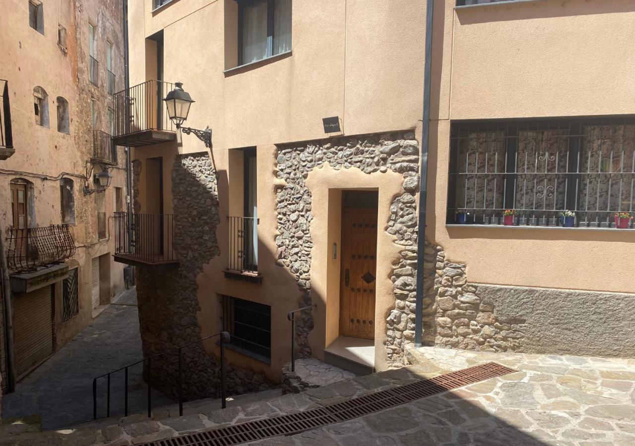Apartamento Con Encanto En El Pirineo La Pobla de Lillet Buitenkant foto