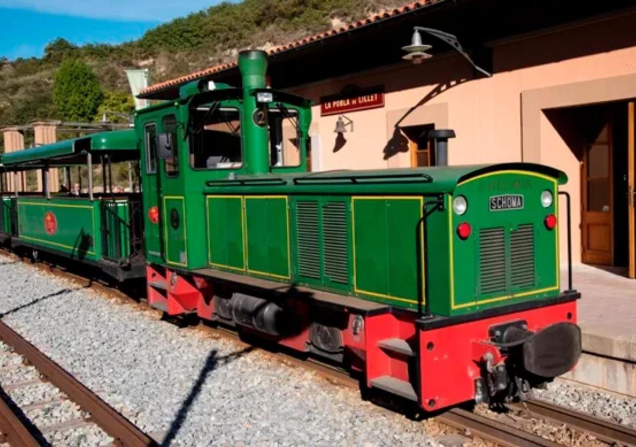 Apartamento Con Encanto En El Pirineo La Pobla de Lillet Buitenkant foto